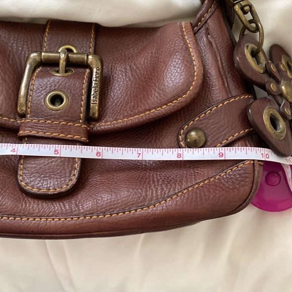 Isabelle Fiore Brown Purse with Charm - Picture 11 of 13